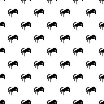 Grindstone pattern seamless Stock Illustration