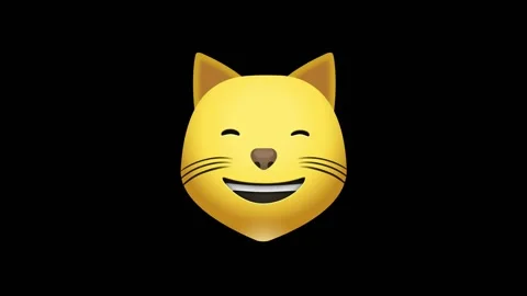 Animated Cat Angry Face Emoji Angry Emot, Stock Video