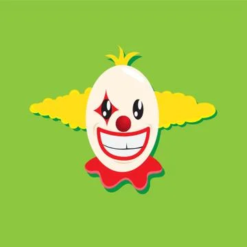 Grinning Clown Stock-Illustration
