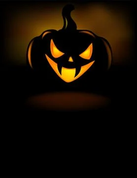 Grinning Halloween lantern Stock-Illustration