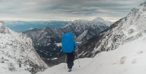 Grintovec Foto stock