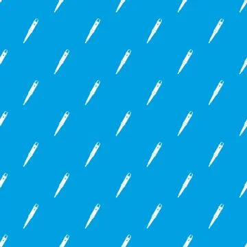 Grip of tattoo machine pattern seamless blue Stockillustratie