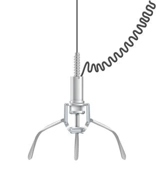 Gripper arm. Slot machine elevator machine for getting toys and prizes Stock Illustration