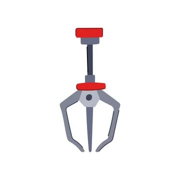 Gripper claw machine cartoon vector illustration Stock Illustration