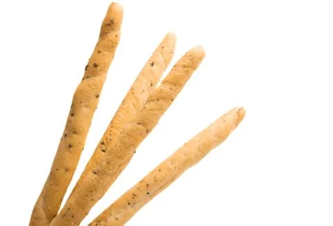 Grissini isolated Stock Photos