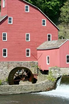 Grist mill Stock Photos