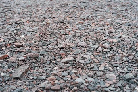 Grits path background with shallow depth of field. Stock Photos