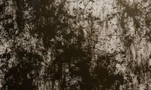 A gritty, abstract texture features dark, irregular smudges and scratch mar.. Stock Photos