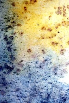 Gritty blotchy abstract paint blending watercolor rainbow background Stock Photos