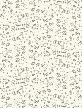Gritty Pebble Flecks Abstract Irregular Texture. Random Sand Floor Marks Stock Illustration