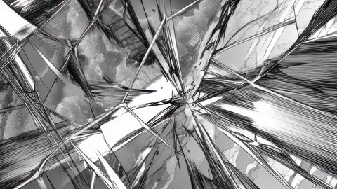 Gritty Sketch Texture with Visual Impact Stock Footage 309436608