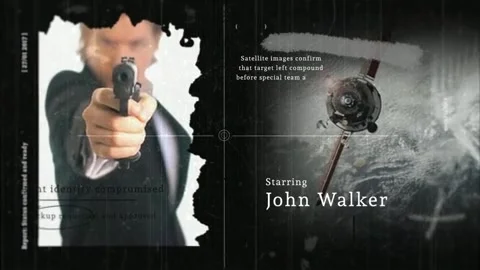 Gritty Title Sequence (Espion) Catálogo de After Effects