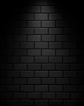 Gritty Urban Brick Surface Highlighted By Soft Vignette Effects Stock Photos