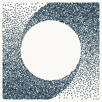 Gritty vector geometric shape background illustration template. Abstract noisy Illustrazione stock