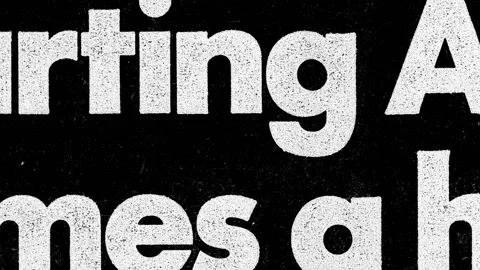 Gritty Vintage Random Typography Texture 스톡 동영상 135428931