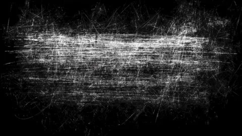Gritty white scratch textures drifting across dark canvas seamless loop han.. Video stock 339790676