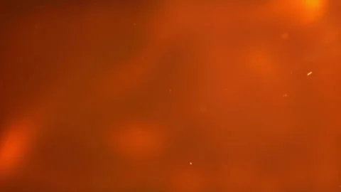 Gritty workshop environment with drifting ember and smoky fumes Filmed on a high Video stock 335413799