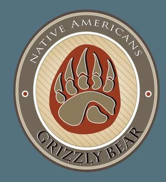 Grizzly bear Stock Illustration