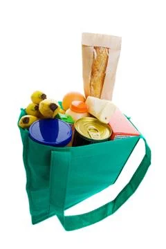 Grocery bag Stock Photos