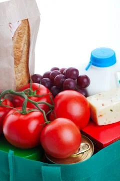 Grocery closeup Stock Photos