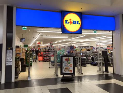 Grocery shop Lidl Stock Photos