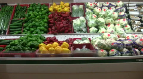 Grocery Shopping Stock Footage 709219