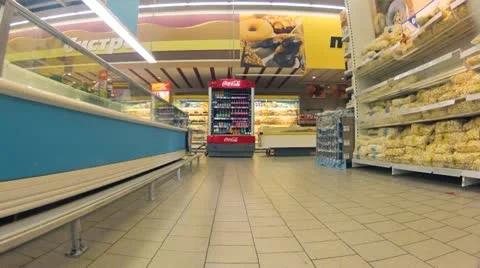 Grocery shopping Stock Footage 12098661
