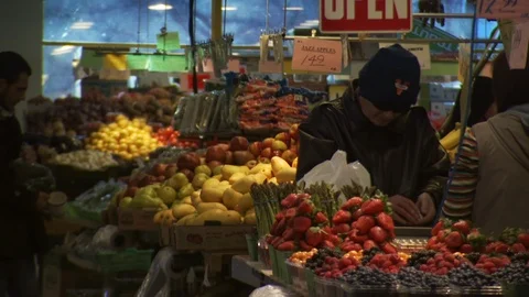 Grocery Store Stock Footage 123933030