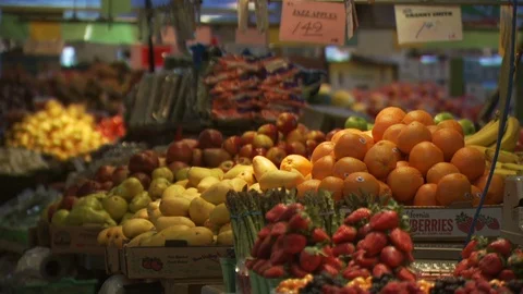 Grocery Store Stock Footage 123933090