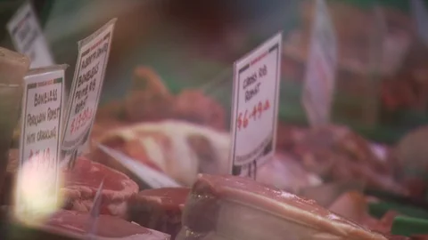 Grocery Store Stock Footage 123933195