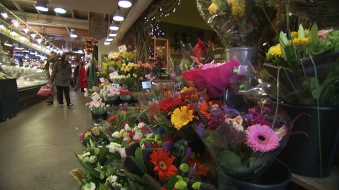 Grocery Store Stock Footage 123933209