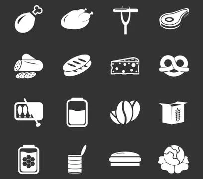 Grocery store icon Stock Illustration