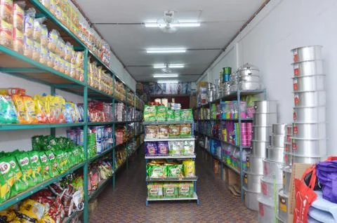 Grocery store Stock Photos