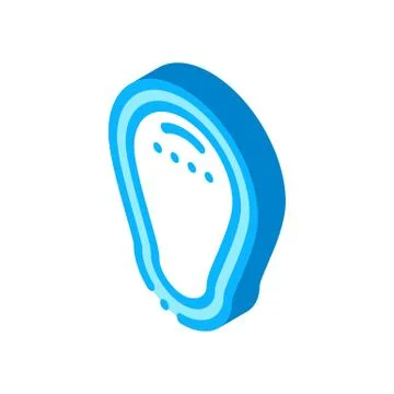 Groin Protection isometric icon vector illustration Stock Illustration