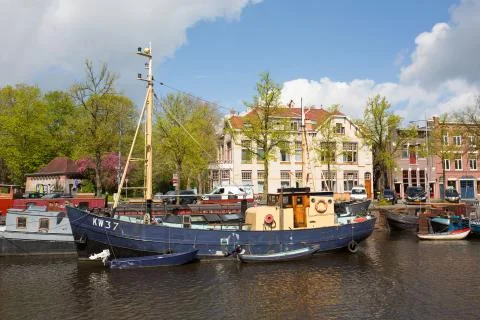 Groningen Canals Stock Photos