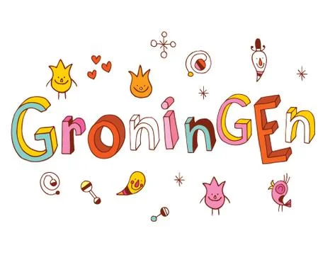 Groningen Stock Illustration