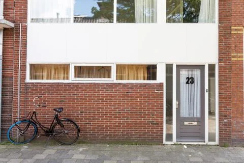 Groninger House Fronts Stock Photos