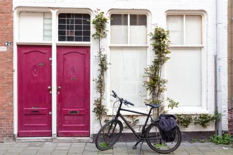 Groninger House Fronts Stock Photos