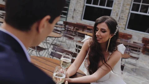 Groom and bride Stock Footage 99884656