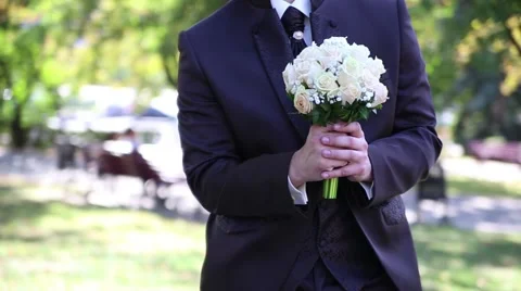 The groom Stock Footage 44387005