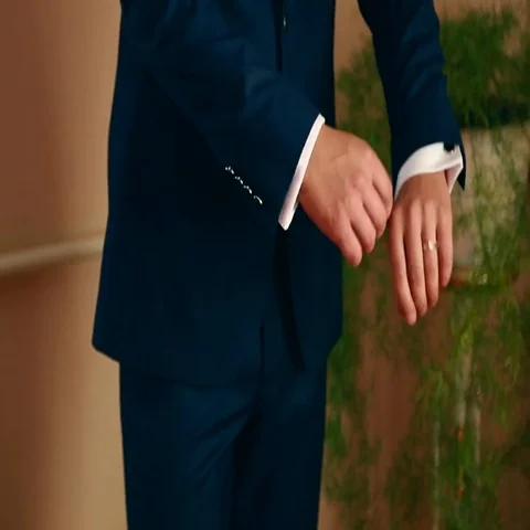 Groom prepares for wedding Video stock 69430712