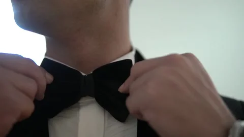 Groom Preparing To Wedding Day 5 Stock Footage 141447464