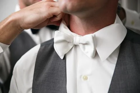 Groom Preperation Stock Photos