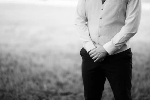 Groom Preperation Stock Photos