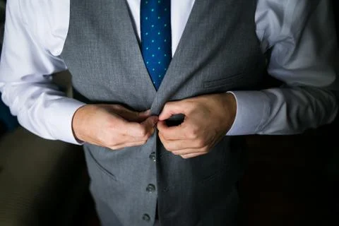 Groom Preperation Stock Photos