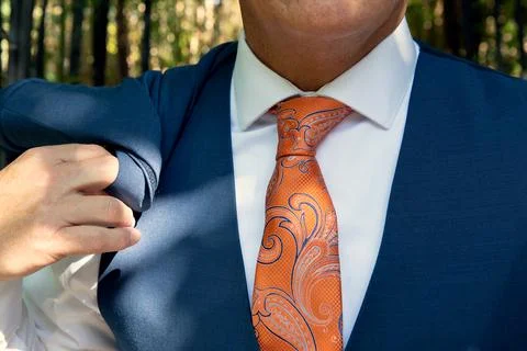 Groom ready for his big day Stock Photos