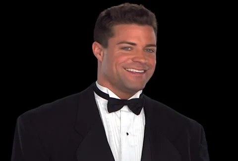 Groom smiling 스톡 동영상 1042489