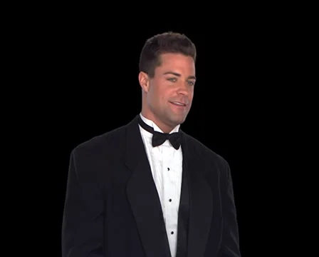 Groom smiling Stock Footage 1042499