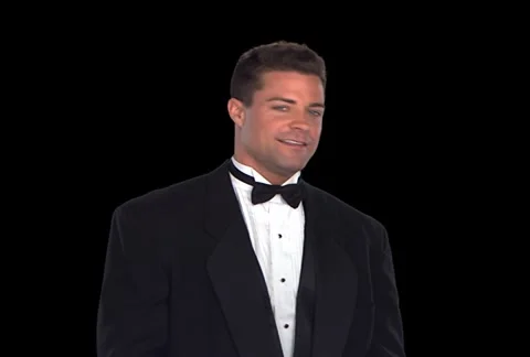 Groom smiling Stock Footage 1106571