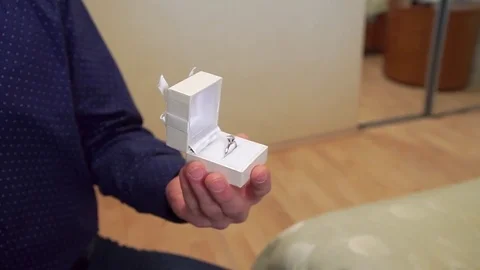 The groom wears a ring bride. Stock Footage 74729220